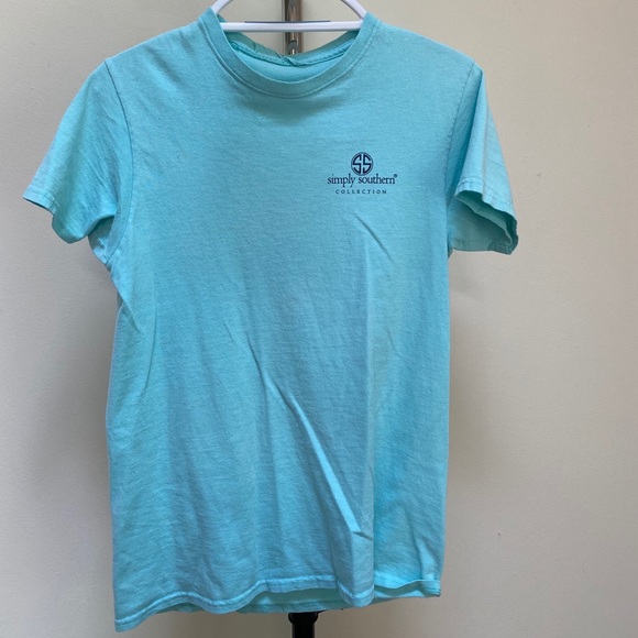 Blue Simply Southern Tee - Picture 2 of 3